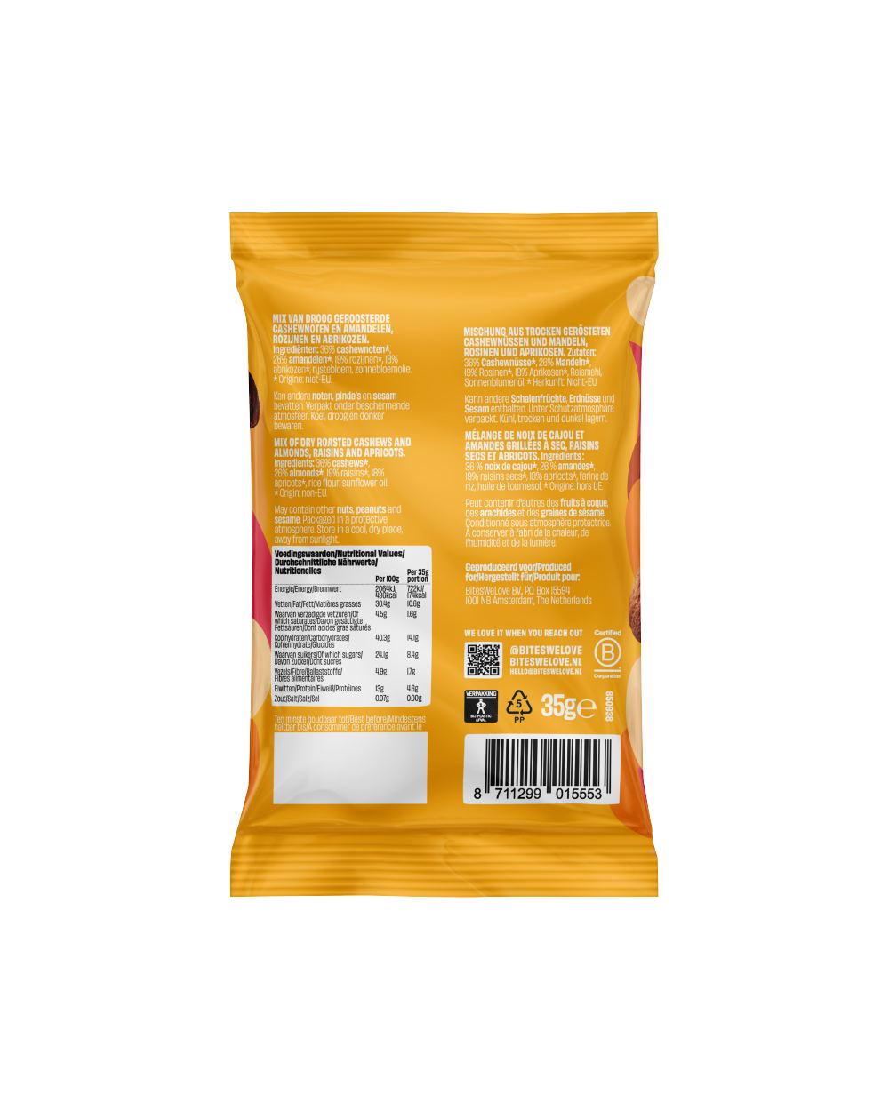 Apricot Nut Mix 35g
