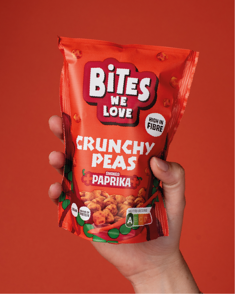 Crunchy Peas Smoked Paprika 100g (losse stazak)