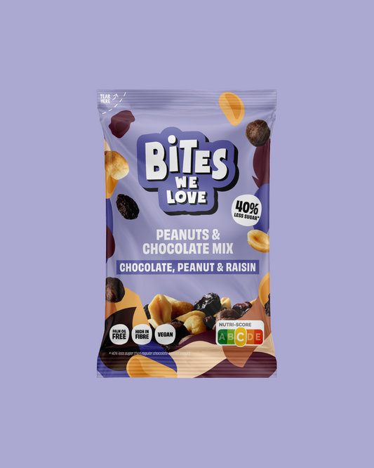 Chocolate Peanut Raisin Mix 30g