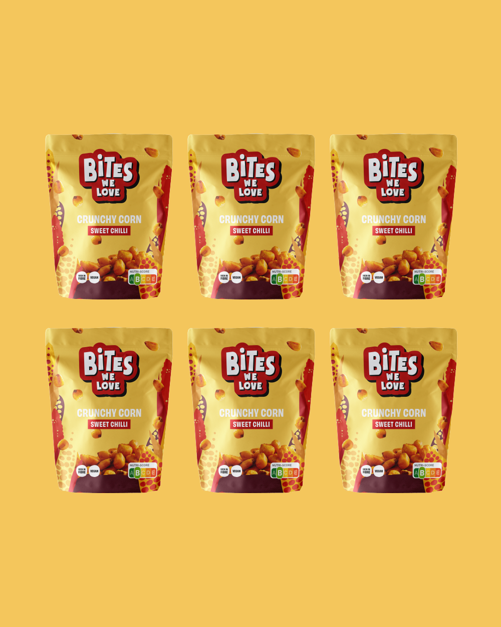 Crunchy Corn Sweet Chilli 100g