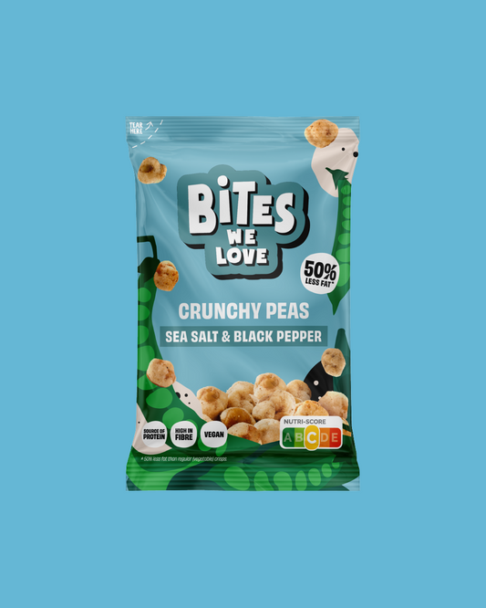 Crunchy Peas Sea Salt & Black Pepper 30g