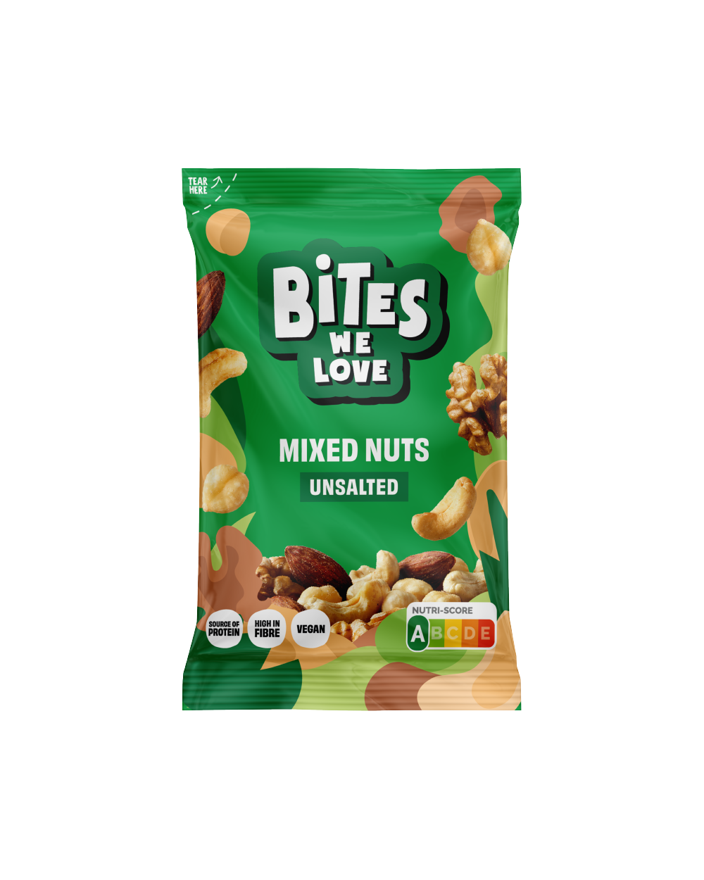 Mixed Nuts Unsalted 30g