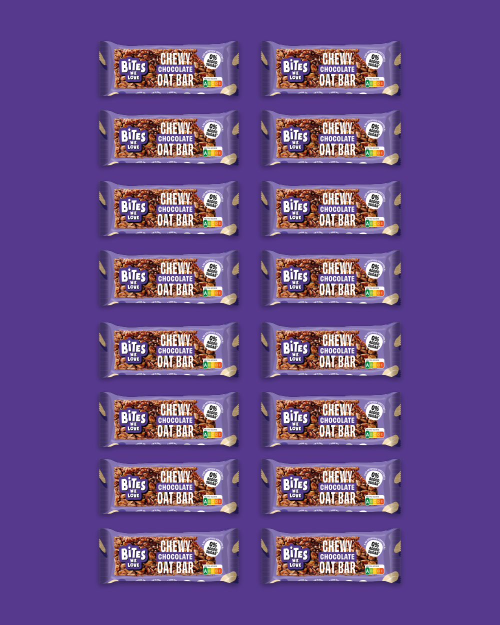 Chewy Oat Bar Chocolate Display Box 16*30g