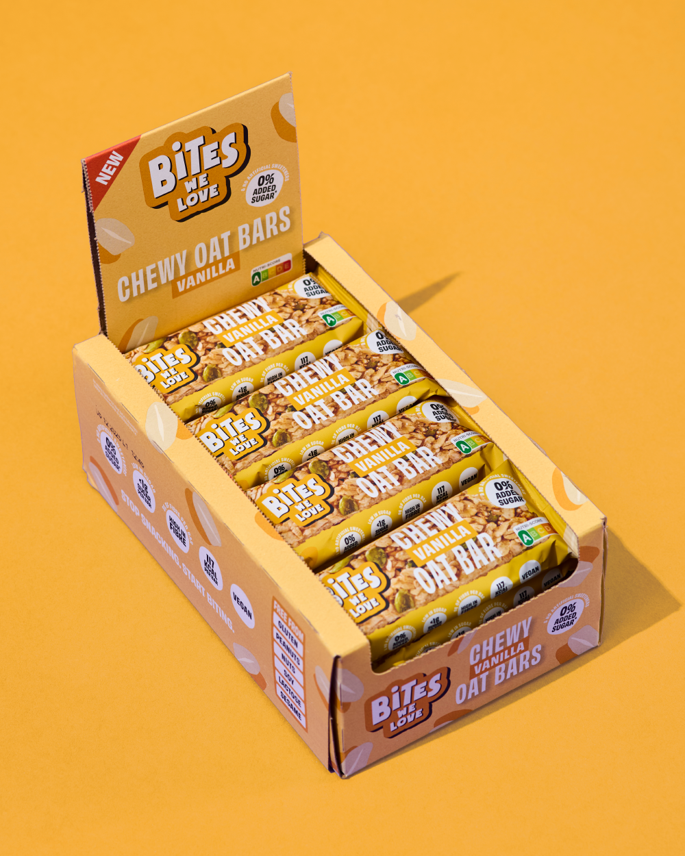 Chewy Oat Bar Vanilla Display Box 16*30g