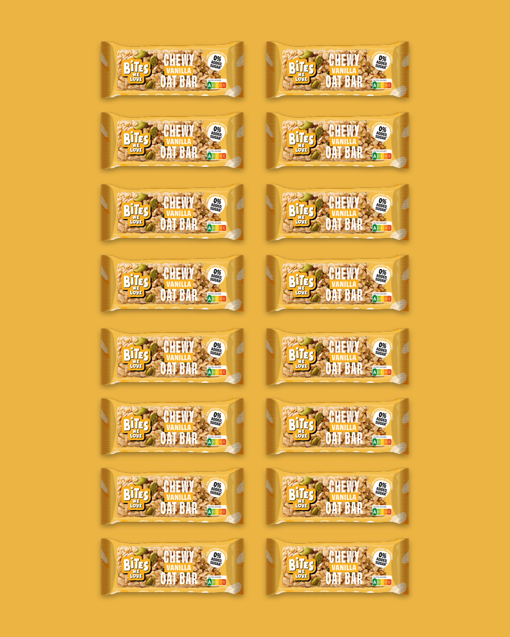 Chewy Oat Bar Vanilla Display Box 16*30g