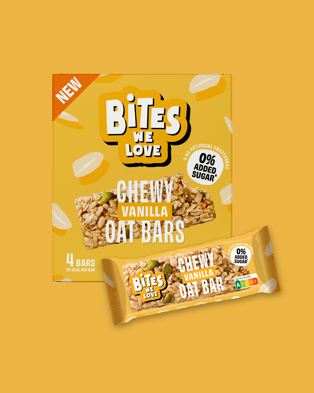 Chewy Oat Bar Vanilla 30g