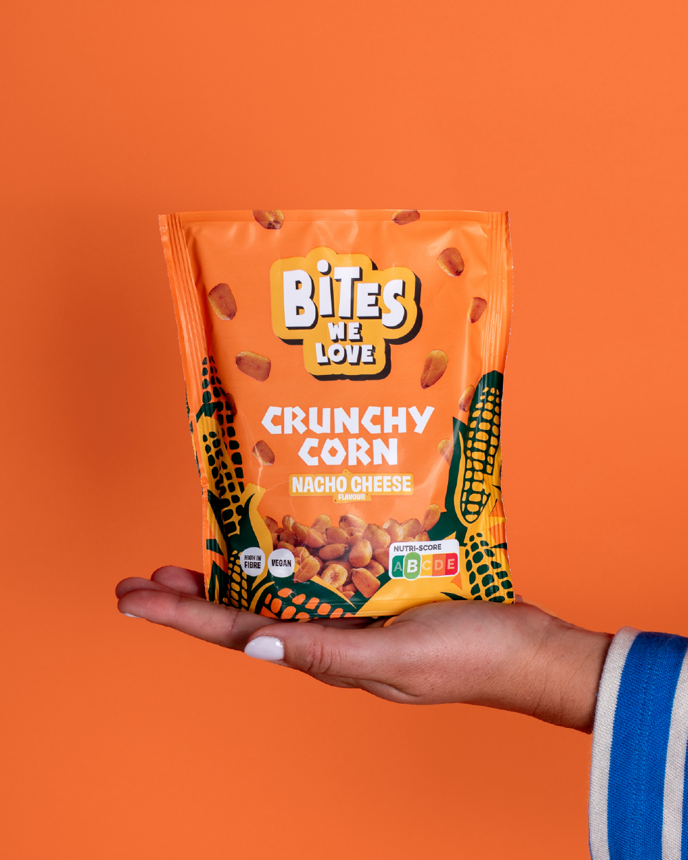 Crunchy Corn Nacho Cheese 6*100g