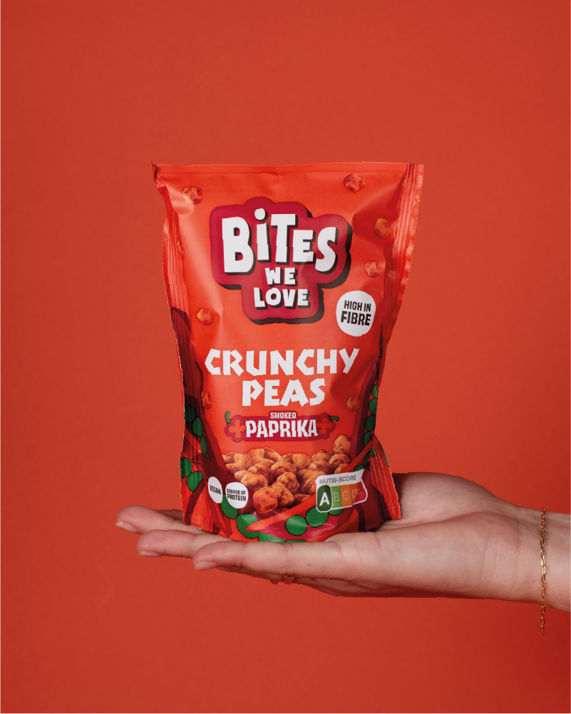 Crunchy Peas Smoked Paprika 100g (losse stazak)