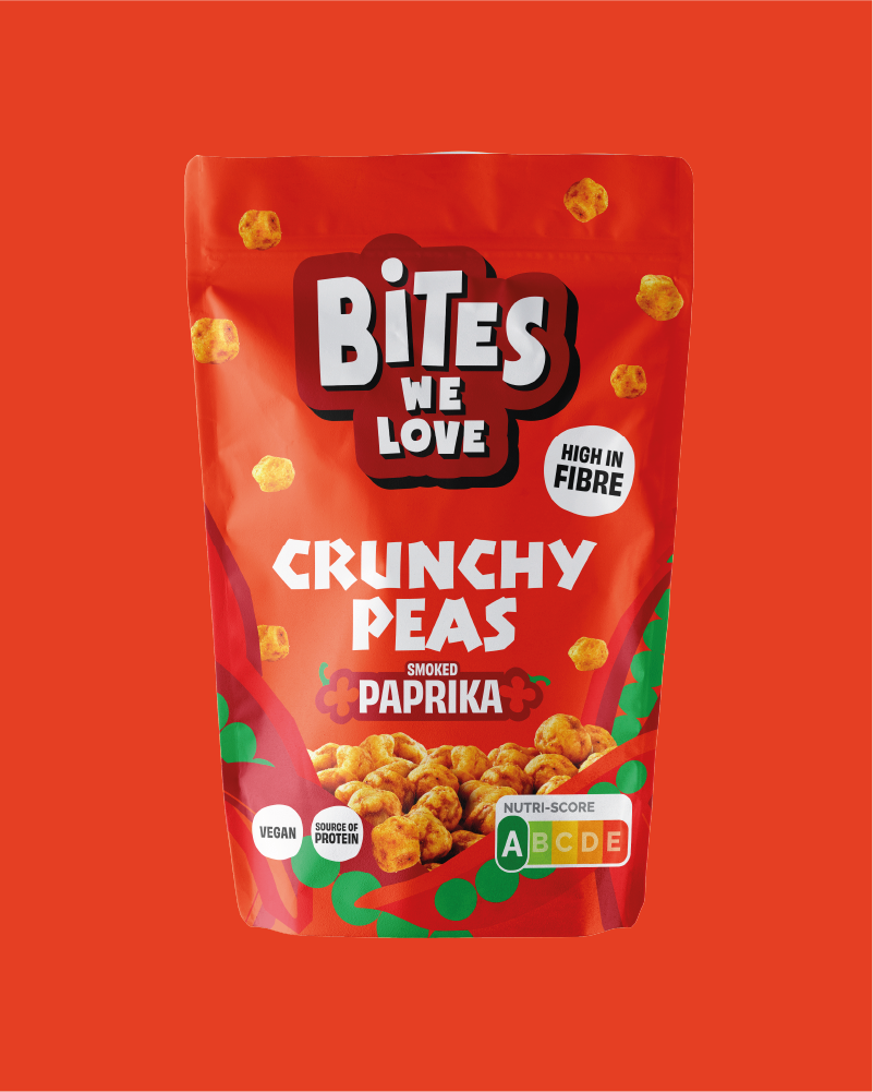 Crunchy Peas Smoked Paprika 100g (losse stazak)