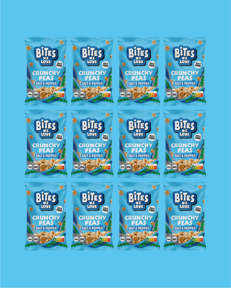 Crunchy Peas Sea Salt & Black Pepper 30g
