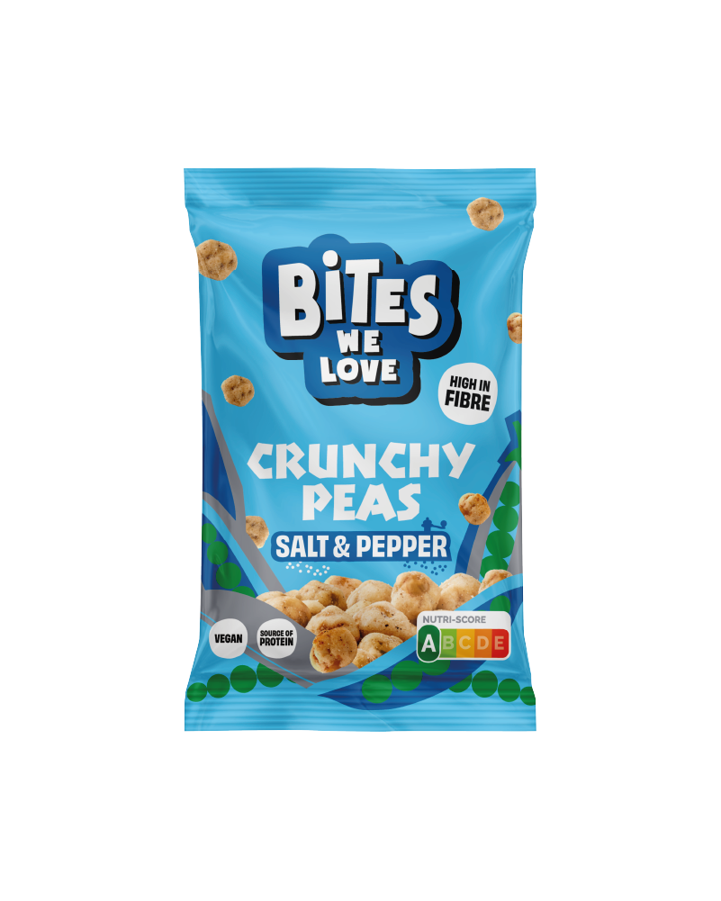 Crunchy Peas Sea Salt & Black Pepper 30g