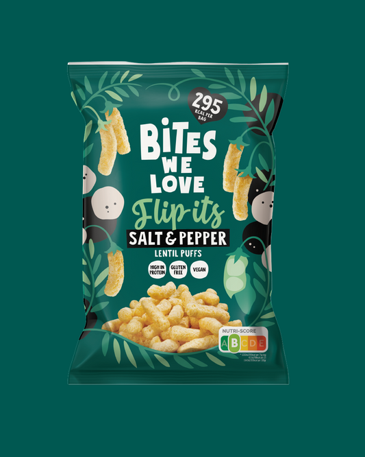 Lentil Puffs Salt & Pepper 75g