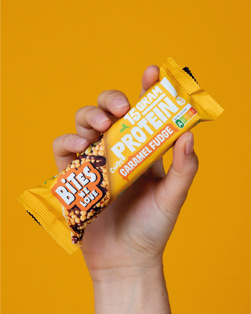 Protein Bar Caramel Fudge 50g – BitesWeLove