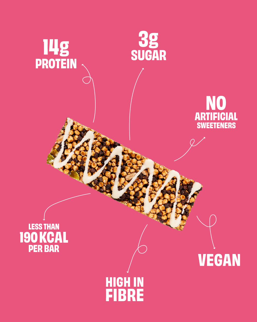 Protein Bar Cookies & Cream 50g