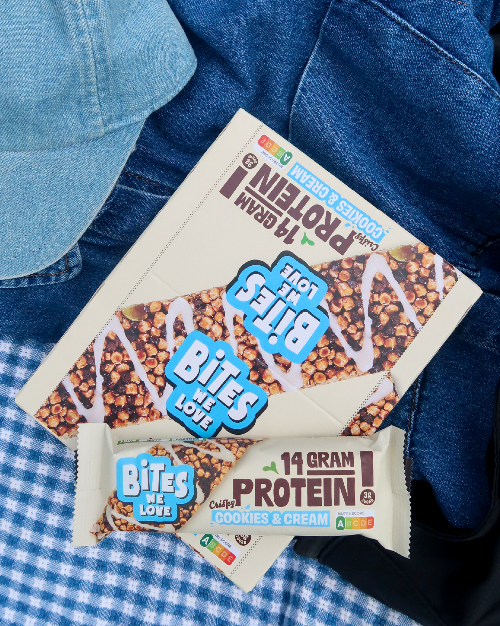 Protein Bar Cookies & Cream 50g